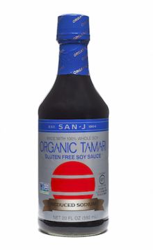 Organic Soy Sauce, Tamari, Reduced Sodium